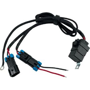 Back Up Light Reverse Light Harness Kit Compatible with 2018-2024 Polaris Ranger XP1000 3-Seat and Crew
