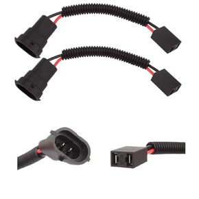 TOMALL H11 to H7 Light Blub Retrofit Wiring Harness Connector Socket Adapter 12cm(5inch)