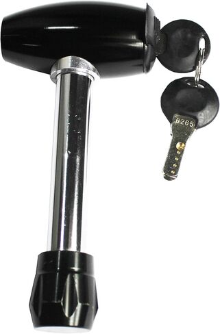 MaxxHaul 70367: 5/8" Forged Steel Rotating Hitch Lock with Anodized Aluminum Locking Head in Saudi Arabia