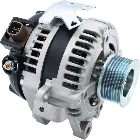 Alternator Replacement New for Toyota 04-06 Camry,04-07 Highlander,04-08 Solara,L4 2.4L, 2005-2010 Scion TC 2.4 9664219-388 104210-3890 104210-5330 9664219-533 AND0418 400-52124 27060-0H100-84 AND0288 in Saudi Arabia