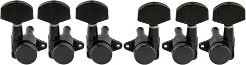 Musiclily Pro 3L3R Guitar Locking Tuners Tuning Pegs Keys Machine Heads Set for Epiphone Les Paul Style Electric Guitar or Acoustic Guitar, Black in Saudi Arabia