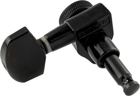 Musiclily Pro 3L3R Guitar Locking Tuners Tuning Pegs Keys Machine Heads Set for Epiphone Les Paul Style Electric Guitar or Acoustic Guitar, Black in Saudi Arabia