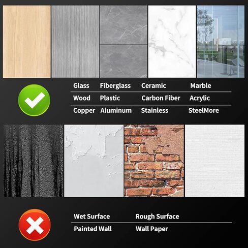 Nano Double-Sided Adhesive Transparent Non-Marking Adhesive, Removable Tape, Strong Sticky Strip for Carpet, Posters, Walls, Floors (2 Rolls, 20 Feet Total)-20MM in Saudi Arabia