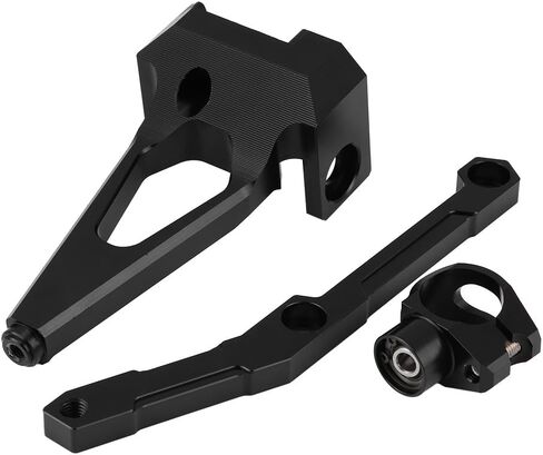 Damper Bracket Steering Damper Bracket Steering Damper Mount Steering Damper Stabilizer Motorcycle Steering Damper Bracket Mount Kit For Yamaha MT09 MT-09 FZ-09 2013-2017 in Saudi Arabia