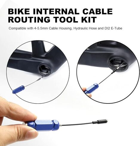طقم أدوات توجيه الكابل الداخلي للدراجة لاستبدال أنبوب DI2 الإلكتروني، مبيت قناة 4-5.5 مم، أنابيب الفرامل الهيدروليكية in Kuwait