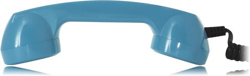 Cell Phone Handset/Retro Phone Handset/Handset for Mobile/Old School Cell Phone/Old Telephone Headset/Cell Phone Receiver/Handheld Receiver – 60s Micro by Opis, Germany (Azure) in Saudi Arabia