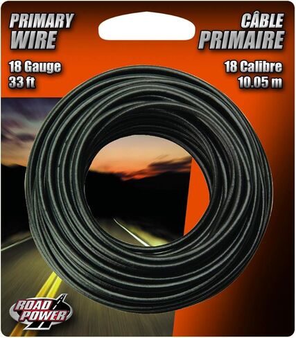 16-1-14 سلك نحاسي للسيارات مقاس 16 بطول 24 قدمًا، أصفر in Kuwait