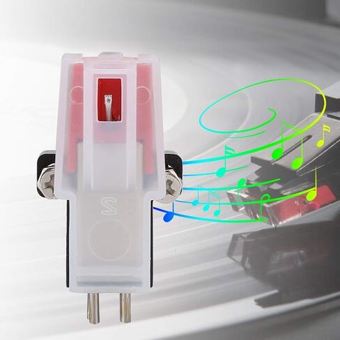 قلم الفونوغراف Q1، إبرة قلم مزدوجة ذات مغناطيس متحرك من الماس الأحمر، قلم فونوغراف بديل وإبرة القرص الدوار لمشغل التسجيل in Kuwait