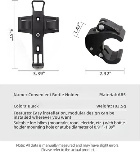 حامل زجاجة الدراجة قفص الكأس قابل للتعديل حامل زجاجة ماء الدراجة قفص الزجاجة للدراجات سهل التركيب ودائم حامل كأس الدراجة جيد الصنع للمشروبات in Kuwait