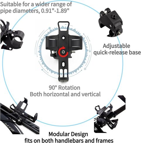 حامل زجاجة الدراجة قفص الكأس قابل للتعديل حامل زجاجة ماء الدراجة قفص الزجاجة للدراجات سهل التركيب ودائم حامل كأس الدراجة جيد الصنع للمشروبات in Kuwait