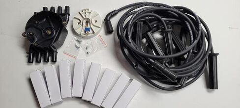 Distributor Cap, Rotor, Spark Plug Wires and AC Delco 41-993 Plugs. Tune up kit for Mercruiser 5.0 5.7 MPI MAG and Volvo Penta 5.0 5.7 GI GXI in Saudi Arabia