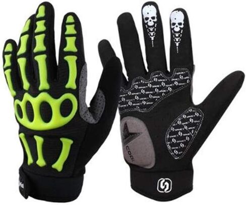 Cycling Gloves Mountain Bike Bicycle Gloves - Breathable Gel Pad Shock-Absorbing Anti-Slip MTB DH Road Racing Full Finger Gloves for Men Women Youth in Saudi Arabia