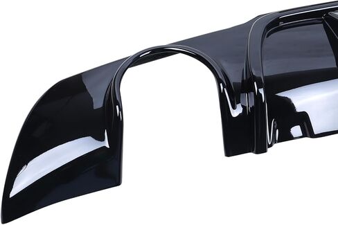 Rear Diffuser Compatible with 2015-2021 C-hrysler 300C SRT Factory Style，Rear Glossy Black ABS Rear Bumper Diffuser Lip in Saudi Arabia