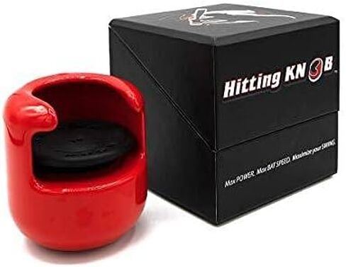 A Baseball & Softball Swing Training Bat Weight, Attaches to Knob End of Bat, Little League, High School & Professional Practice Equipment. Increases Power & Bat Speed. in Saudi Arabia