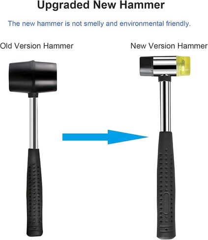 Mimoke Bike Bicycle Fork Star Nut Setting Installer Install Tool with 4 Free Star Nuts include Rubber hammer (With Rubber hammer) in Kuwait