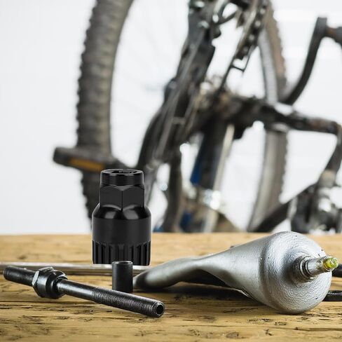 Cassette Removal Tool Bike Bicycle Bottom Bracket Removal Sleeve Tool with Standard 20-Tooth Cartridge Type Bicycle Remover Tools in Saudi Arabia