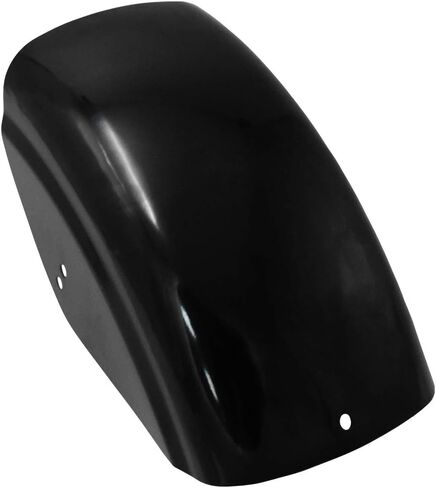 HDBUBALUS Motorcycle Rear Fender 7" Flat Fender Short Mudguard Compatible with Harley Sportster Iron 883 1200 72 Bright Black in Saudi Arabia
