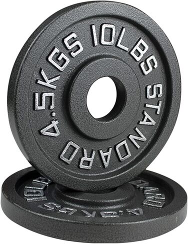 BOLUX Olympic Bumper Plate Weight Plate, 10LB Barbell Plates, Bumper Plates for Weight Lifting and Strength Training, Ideal for Cross-Training, Weightlifting, Fitness and Gym Weights in Kuwait
