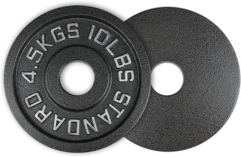 BOLUX Olympic Bumper Plate Weight Plate, 10LB Barbell Plates, Bumper Plates for Weight Lifting and Strength Training, Ideal for Cross-Training, Weightlifting, Fitness and Gym Weights in Kuwait