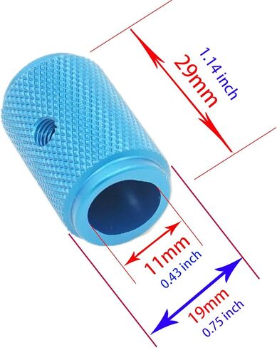 RP1 M14 Upgrade Bolt Cover Screw Fastener (2pcs Blue) in Kuwait