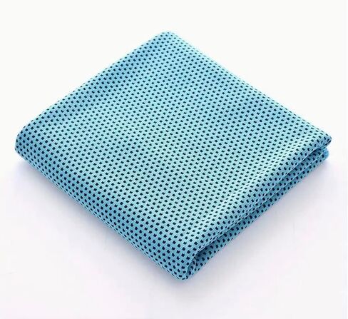 Cooling Towel for Men & Women, Neck and Face UV Protection, Quick Drying Absorbent Sport Workout Camping, Cycling, Running, Hiking, Yoga Cooling Towel, Cooling Neck Wrap (Light Blue) in Saudi Arabia