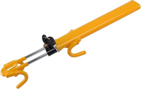 جهاز مضاد للسرقة بقفل عجلة القيادة، قفل عجلة مضاد للسرقة من بانهاو، جهاز سيارة مضاد للسرقة، أقفال خطافية مزدوجة ملائمة عالميًا، جهاز آمن عالي التحمل in Kuwait