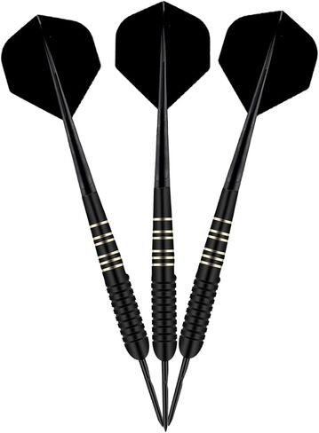 9Pcs Integrated Dart Shaft and Flights Standard 2BA Set of 9pcs Integrated Black Dart Shaft and Flights Standard Shape Anti Break in Kuwait