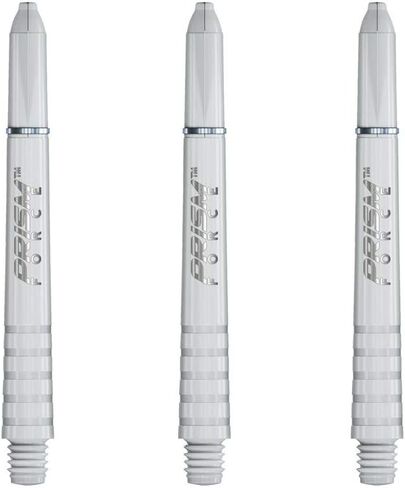 Winmau Prism Force Dart Shafts, Force Grip Zone Stems, Short 36mm, White in Saudi Arabia