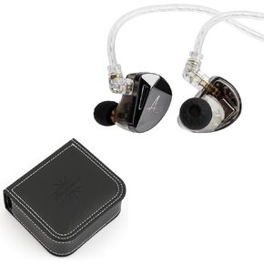Linsoul x KZ AS10 PRO 5BA Wired Earbuds (Without Mic) Kiwi Ears Earbud Case, Portable Earphone Carrying Case