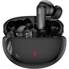 Wireless Earbuds. Wireless headphones. Ear Buds Model S10. Bluetooth 5.3 color Black. Noise cancelling Earbuds, strong and smart noise cancelling, Powerful Bass. Music time: 5hs. Talk time: 4-6 hours.