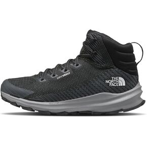 THE NORTH FACE Men's VECTIV Fastpack Mid Waterproof Hiking Shoe, TNF Black/Vanadis Grey, 9.5