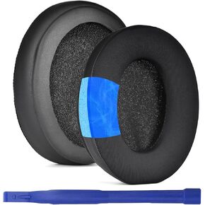 Aiivioll WH-CH720N/CH710N/WH-CH700N Replacement Ear Pads Cooling Gel for WH-CH720N, WH-CH710N, WH-CH700N, WH-XB900N, WH-RF400, MDR-10R Headphones, Sound Isolating Foam Ear Pads (Black)