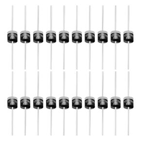 PATIKIL 20Pcs 12SQ100 Schottky Rectifiers Diode, 12A 100V R-6 High Current Electronic Direct Plug-in Rectifiers Diodes for Voltage Regulators, Power Management