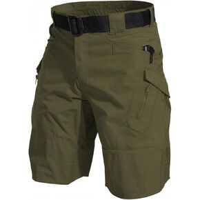 LYRXXX Men's Cargo Shorts for Hiking Outdoor Travel Lightweight Quick-Drying Waterproof Tactical Shorts with Multiple Pockets