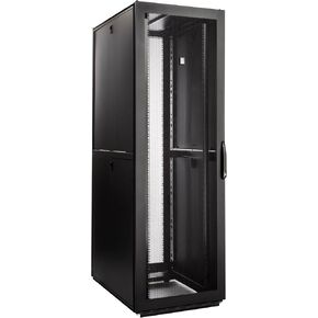 Rittal 9982212, TS IT Pro Cabinet, 48U, with Sidewalls, 19" Rails, casters, Cable Management Walls, Baying kit, Locking Front and Rear Perforated Doors, Carbon Steel, Black, 88.58"x 29.53"x 42.13"