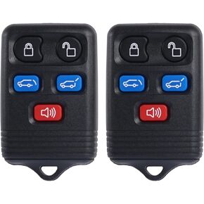 Key Fob Replacement Fits for Ford Expedition 2003-2010 Lincoln Navigator 2007 2008 2009 2010 Keyless Entry Remote Control CWTWB1U511 7L1Z-15K601-AA 2L7T-15K601-CB