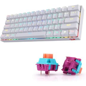 Redragon K530 PRO 60% Gaming Keyboard & A113 Hot-swap Mod Switches (24pcs) Bundle
