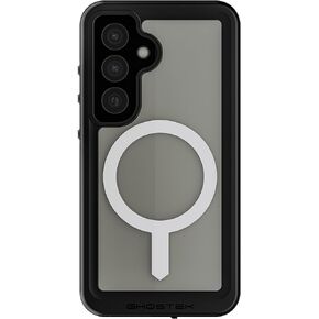 Ghostek Nautical Slim S25 Ultra Waterproof Case Full Body with Screen Protector and Camera Lens Cover Rugged Heavy Duty Magnetic MagSafe Compatible with Samsung Galaxy S25 Ultra 2025 (6.9") (Clear)