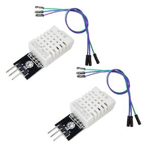 DHT22 Temperature and Humidity Sensor Module for Arduino, ESP32, Raspberry Pi, 5 Pieces