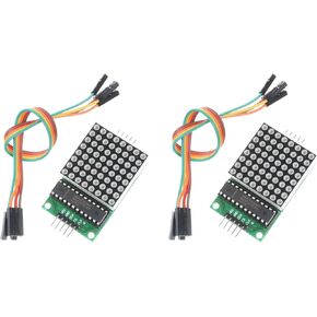 NOYITO MAX7219 Dot Matrix Module Microcontroller Module (Pack of 2)