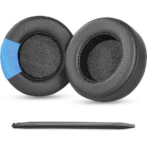 TaiZiChangQin Ear Pads Replacement Earpads Pillow Compatible with OneOdio Studio Pro 10/30 / 50 / Monitor 60 / Pro C Headphone Protein Leather Cushions Noise Isolation Foam