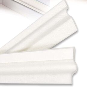 276 inch Window Draft Stopper Foam Seal Strip, Self-Adhesive Weather Stripping, Sliding Door Seal Strips for Bottom of Door, Soundproof Window Insulation Weather Strip (23FT Grey)