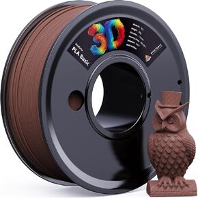 Wood 3D Printer Filament Bundle,Wood PLA Filament Bundle,Wood Filament PLA,PLA Filament 1.75mm,3D Filament,3D Printer Accessories,pla Wood,Fit Most FDM 3D Printers,250g X 4 Pack