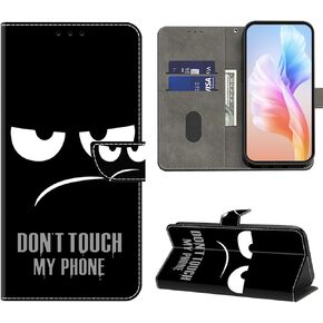 for Samsung Galaxy A32 5G Case,Galaxy A32 5G Phone Case Wallet,Cute 3D Print Flip Folio PU Leather Phone Cover with Card Holder Magnetic Closure for Samsung A32 5G - Plum Blossom