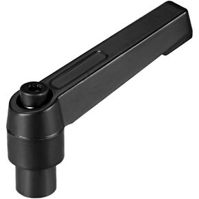 uxcell M8 Handle Adjustable Clamping Lever Thread Push Button Ratchet Female Threaded Stud