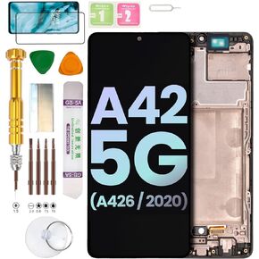 (Without Fingerprint) LCD Display Assembly for Samsung Galaxy A42 5G SM-A426U, SM-A426U1, SM-A426B, SM-A426B/DS, SM-A4260, SM-A426N Screen Replacement kit
