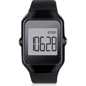 Pedometer for Walking, Simple 3D Step Counter for Walking with Steps and Time Modes for Men Women Adults Seniors