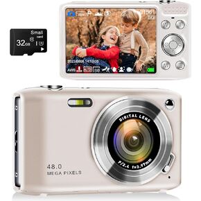 Digital Camera with Carrying Case