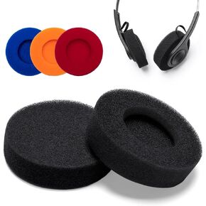 Foam Cushion Ear Pads Compatible with JLAB Rewind, Rewind 2 Wireless Headphone, Bigger & Thicker High-Density Right-Angle Replacement Sponge Cover