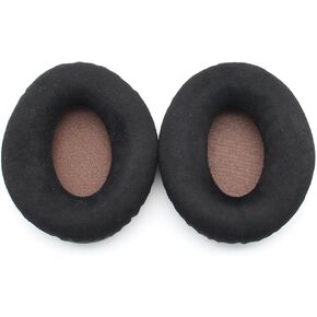 Replacement Earpads Cushions for Sennheiser Momentum On-Ear Headphones, 1 Pair Ear Pads with Soft Memory Foam with Premium Protein Leather, Noise Isolating Earpads(Black)